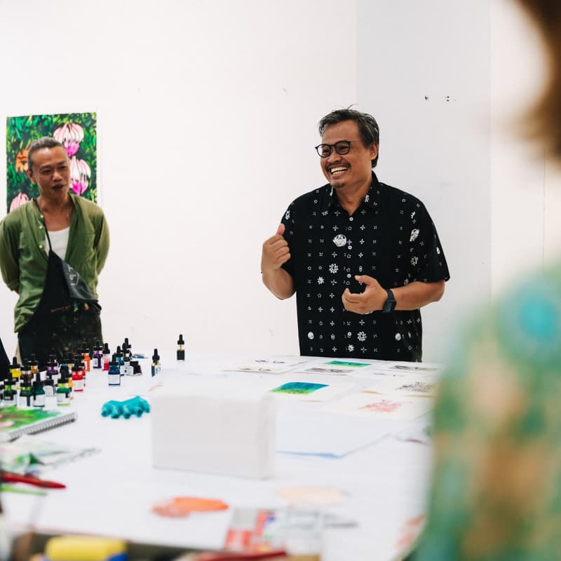 Cover Image for Patron’s Brunch: Eko Nugroho Exhibition & Workshop Tour