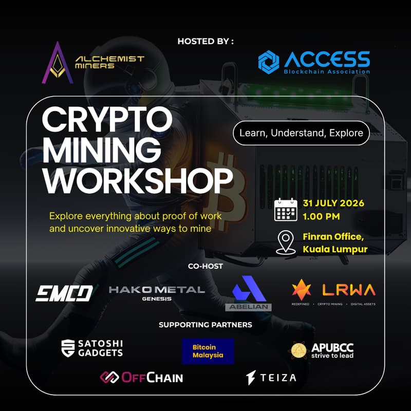 Cover Image for CRYPTO MINING WORKSHOP