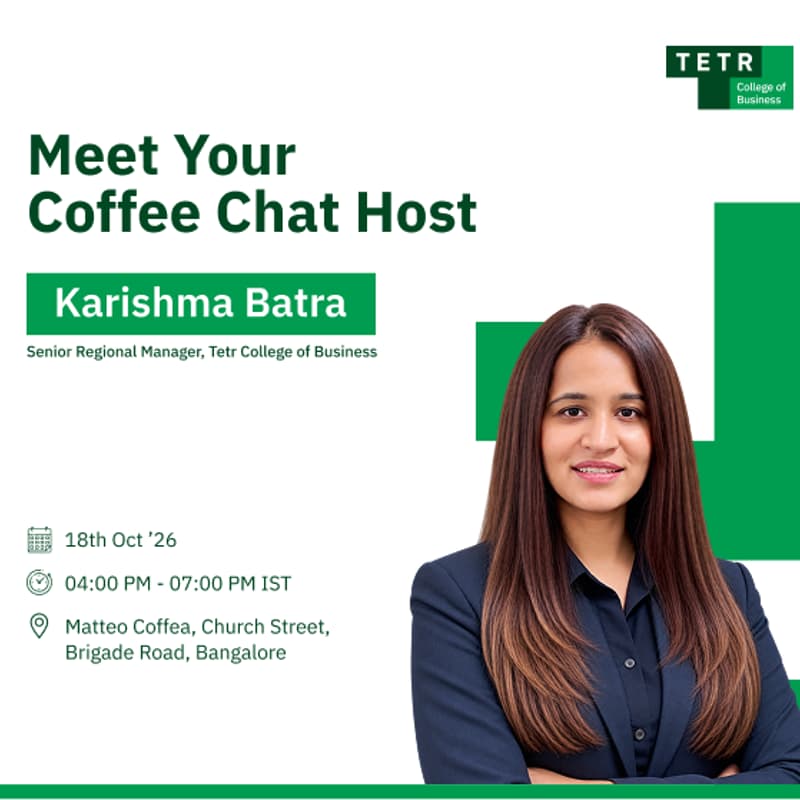 Cover Image for TETR Masters | Coffee Chat, Bangalore | 18th October