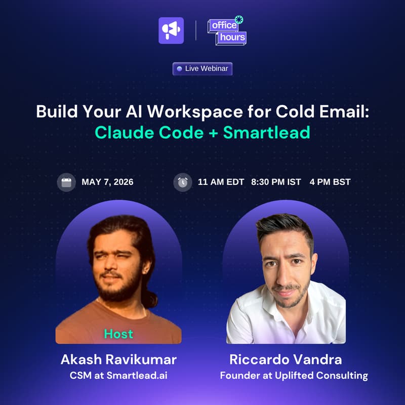 Cover Image for Build Your AI Workspace for Cold Email: Claude Code + Smartlead