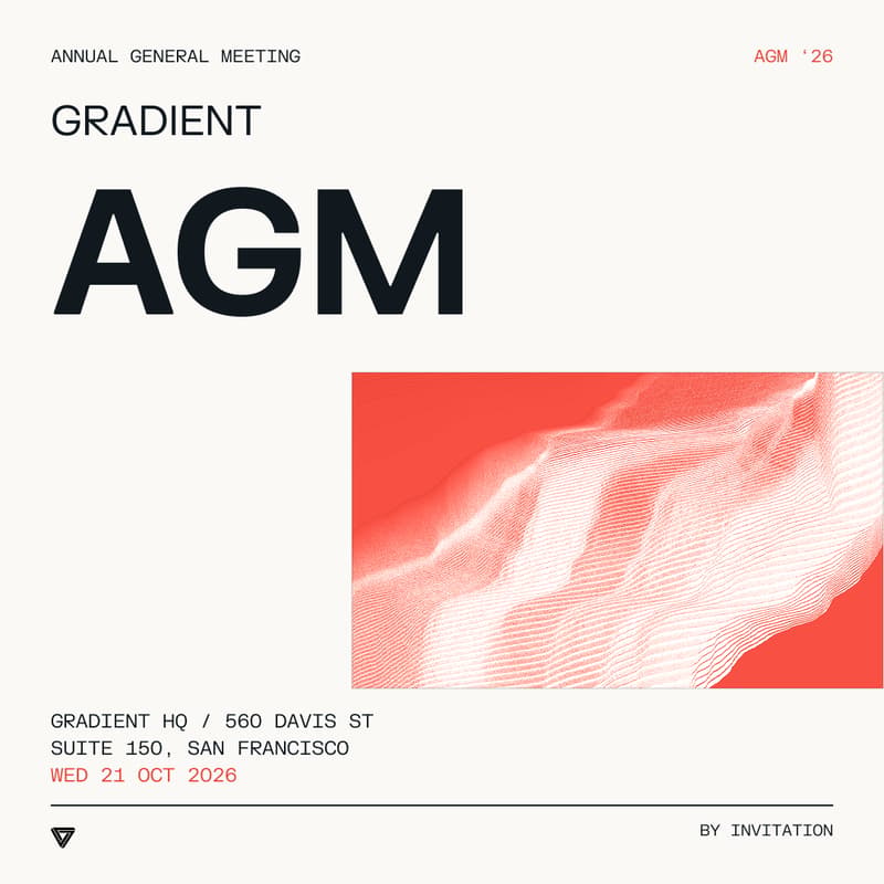 Cover Image for Gradient AGM
