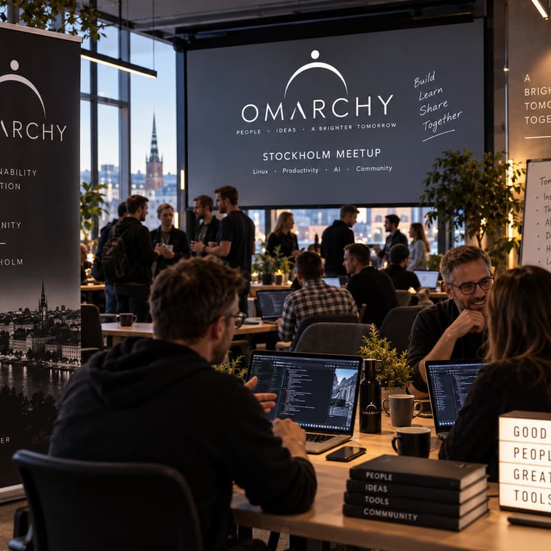 Cover Image for Omarchy Stockholm Meetup - 001