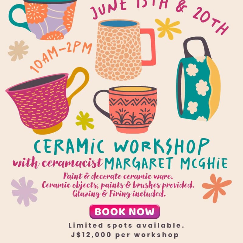 Cover Image for Margaret McGhie Ceramics Workshop #1