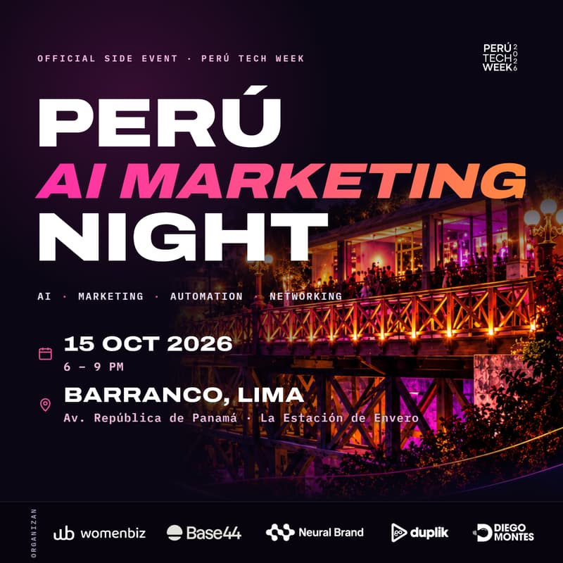 Cover Image for PERU AI MARKETING NIGHT