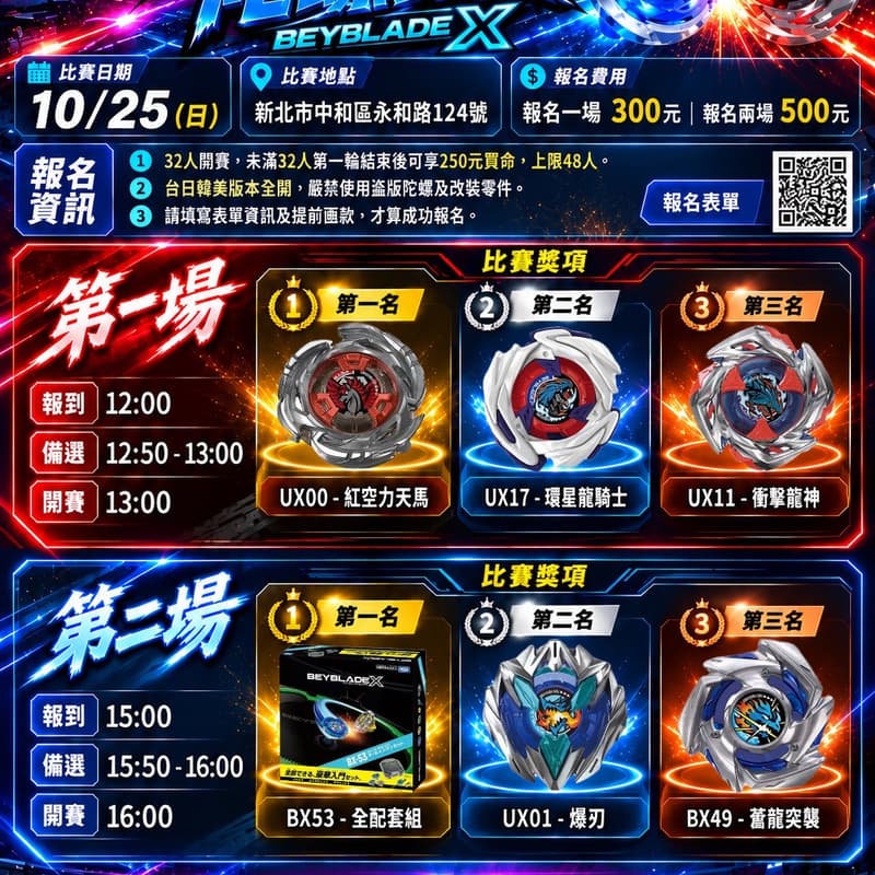 Cover Image for 瘋爪第二屆陀螺賽