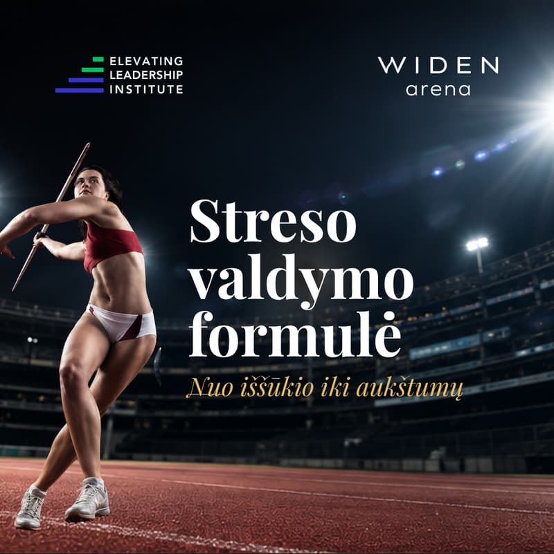 Cover Image for Streso valdymo formulė: nuo iššūkio iki aukštumų