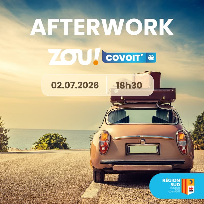 Cover Image for Afterwork ZOU ! COVOIT' Juillet