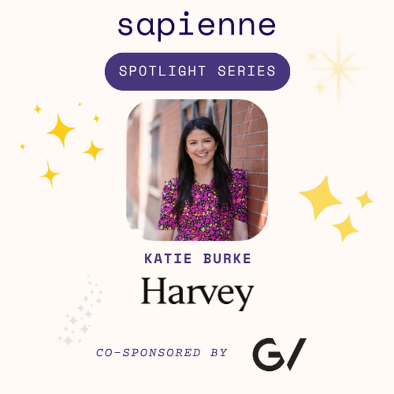 Cover Image for Sapienne x Google Ventures - Katie Burke (Harvey, COO)