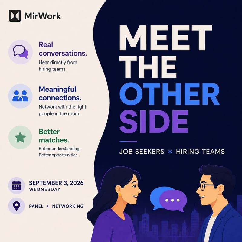 Cover Image for Meet the Other Side: Job Seekers × Hiring Teams