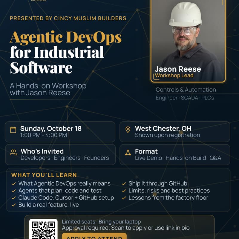 Cover Image for Agentic DevOps for Industrial Software: A Hands-on Workshop