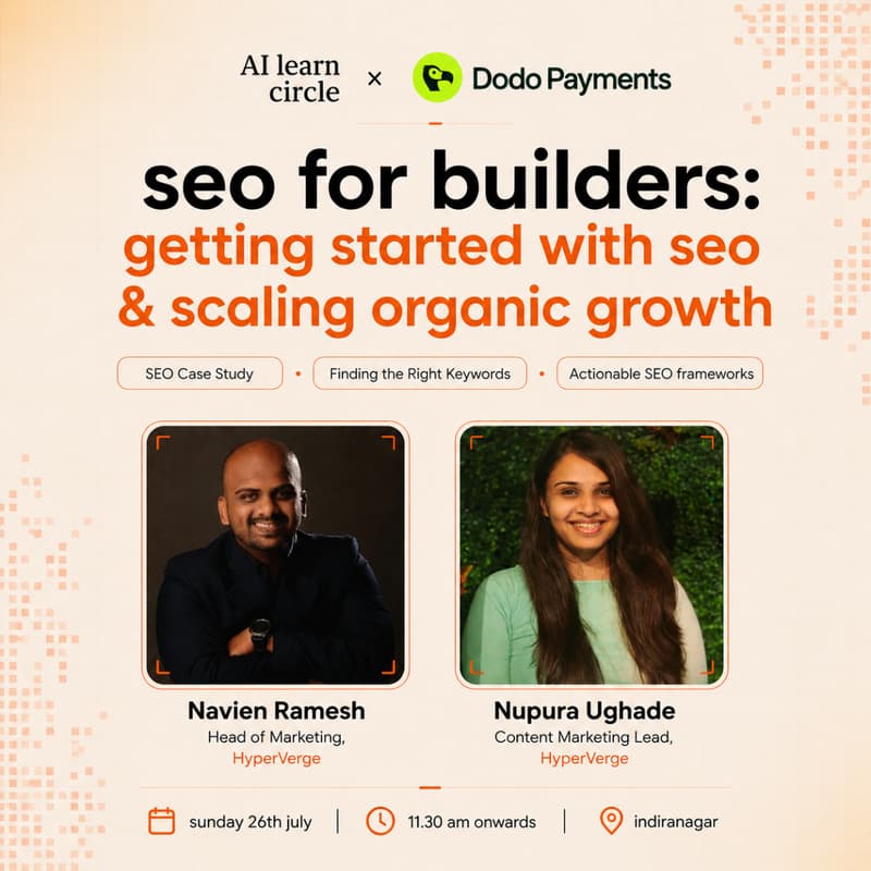 Cover Image for SEO for Builders: Masterclass