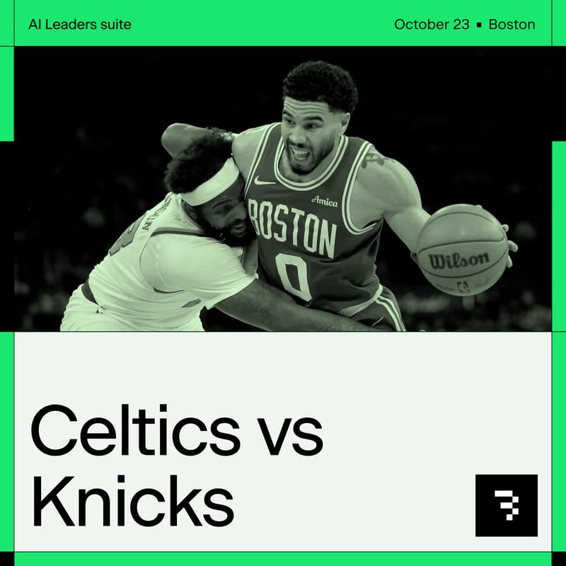 Cover Image for AI Leaders Suite - Celtics vs Knicks (Home Opener)