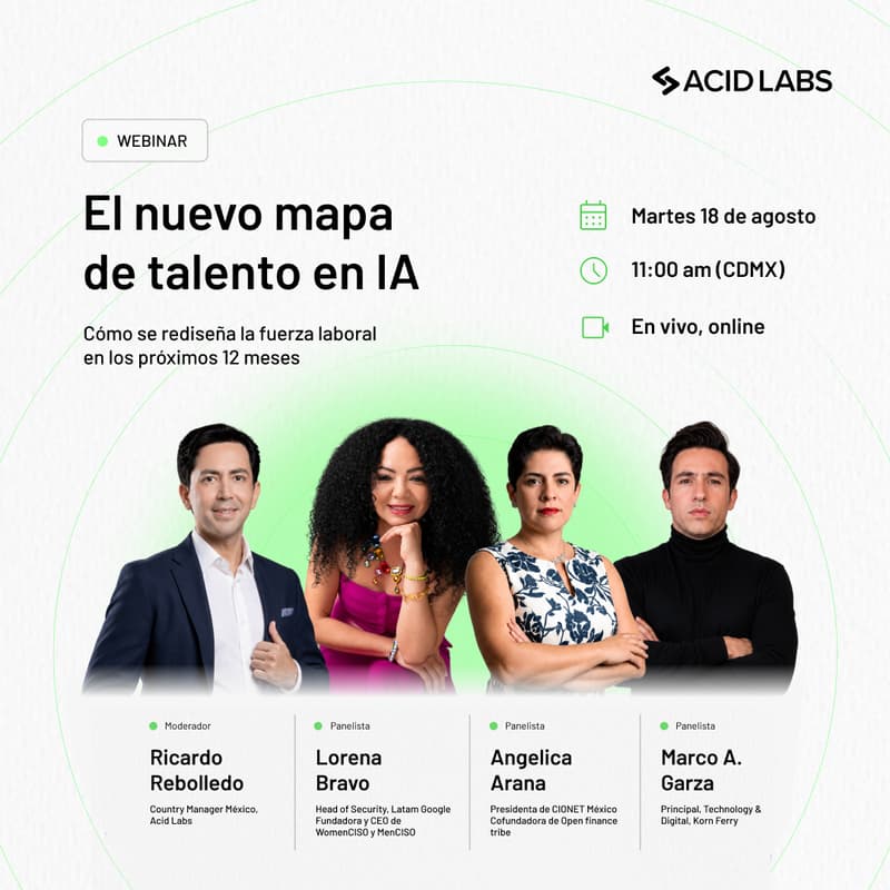 Cover Image for El nuevo mapa de talento en IA: Cómo se rediseña la fuerza laboral en los próximos 12 meses