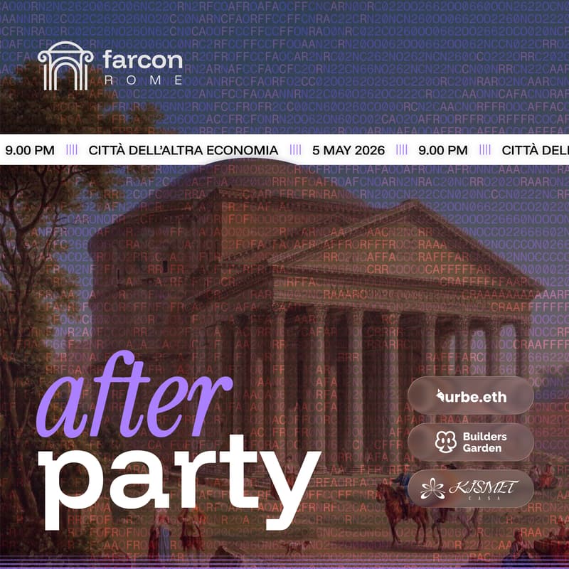 Cover Image for FarCon Rome - After Party