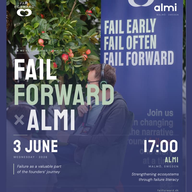 Cover Image for Failure as part of the Founders' Journey 🔥| FailForward & ALMI 2.0