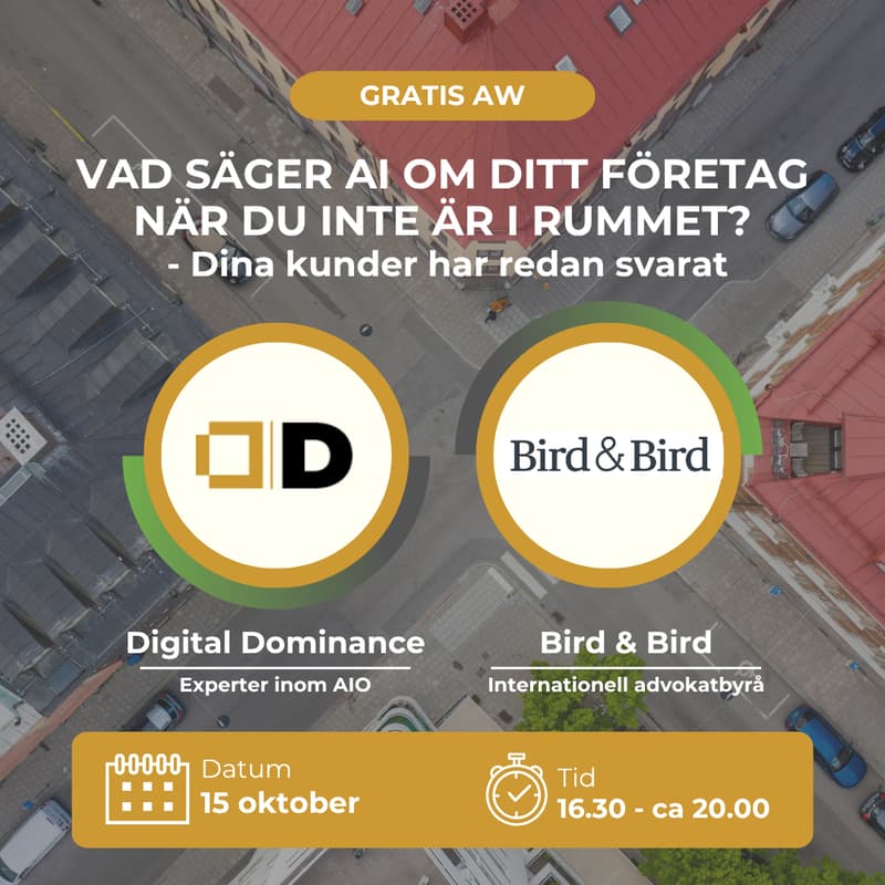 Cover Image for Vad säger AI om ditt företag när du inte är i rummet?