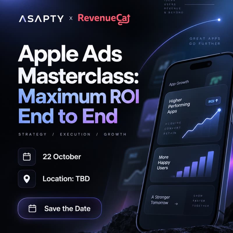 Cover Image for Apple Ads Masterclass: Maximum ROI, End to End