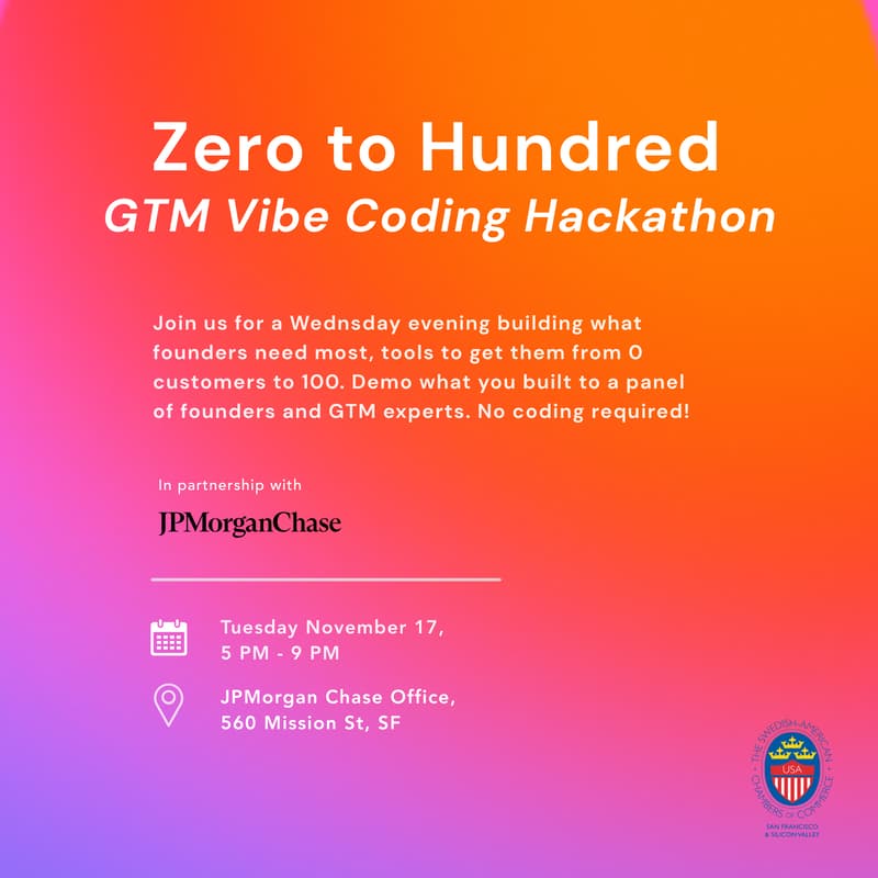 Cover Image for Zero to Hundred: GTM Vibe Coding Hackathon