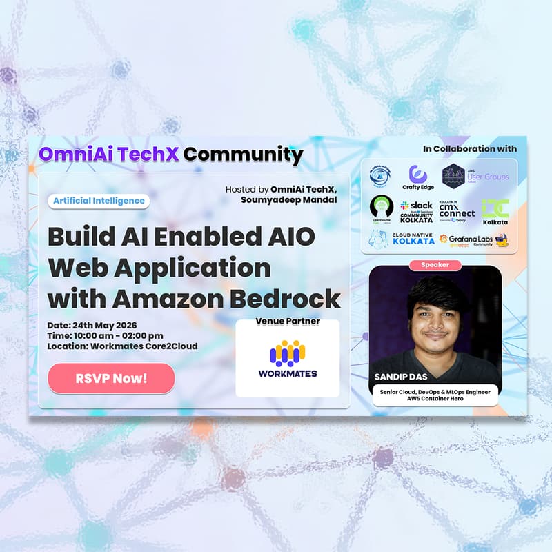 Cover Image for Build AI Enabled AIO Web Application with Amazon Bedrock