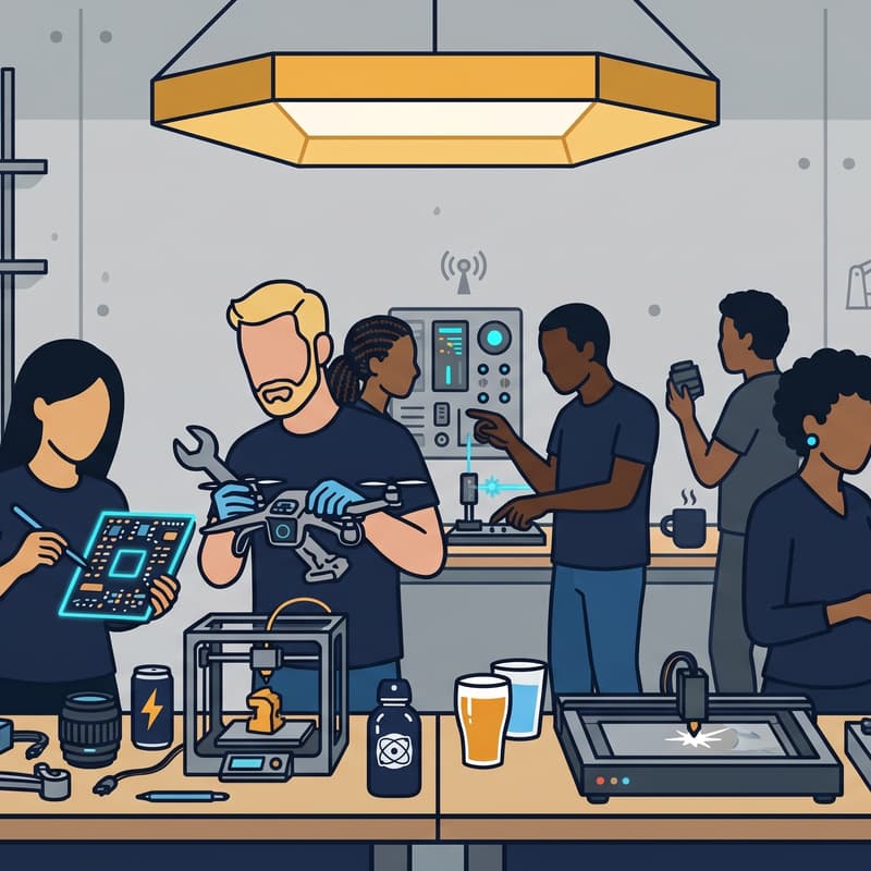 Cover Image for Hard Tech Happy Hour: Builder's Show and Tell