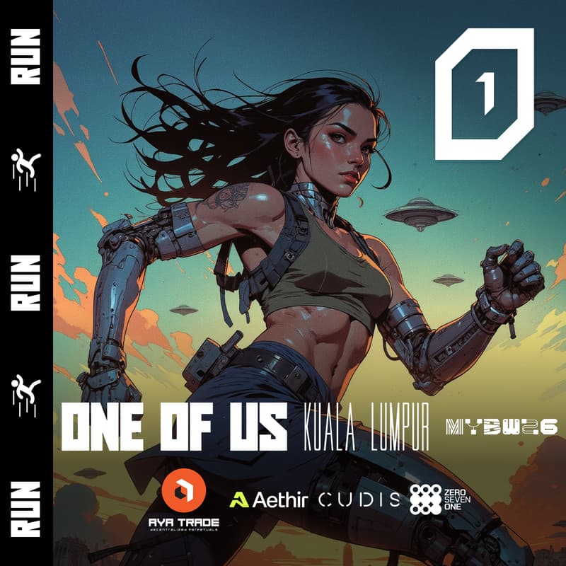 Cover Image for ONE OF US Run & Coffee // Aya, Cudis, 071Labs, & Aethir
