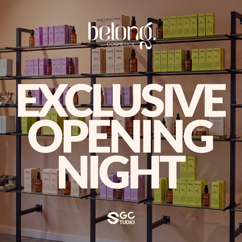 Cover Image for belong. cosmetics Pop-up: Opening Night