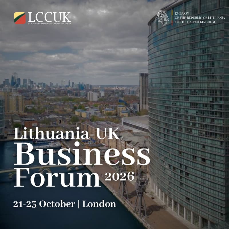 Cover Image for LITHUANIA–UK BUSINESS FORUM 2026