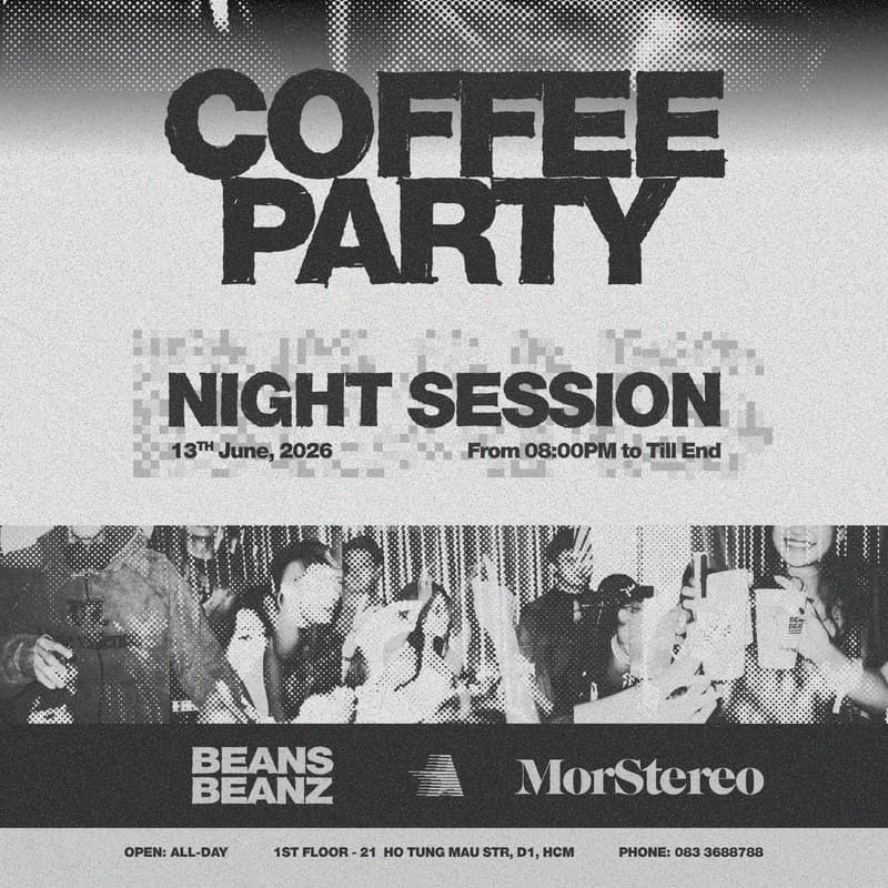 Cover Image for THE COFFEE PARTY “ NIGHT SESSION “