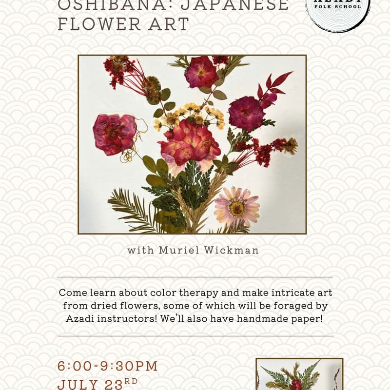 Cover Image for Oshibana: Japanese Flower Art