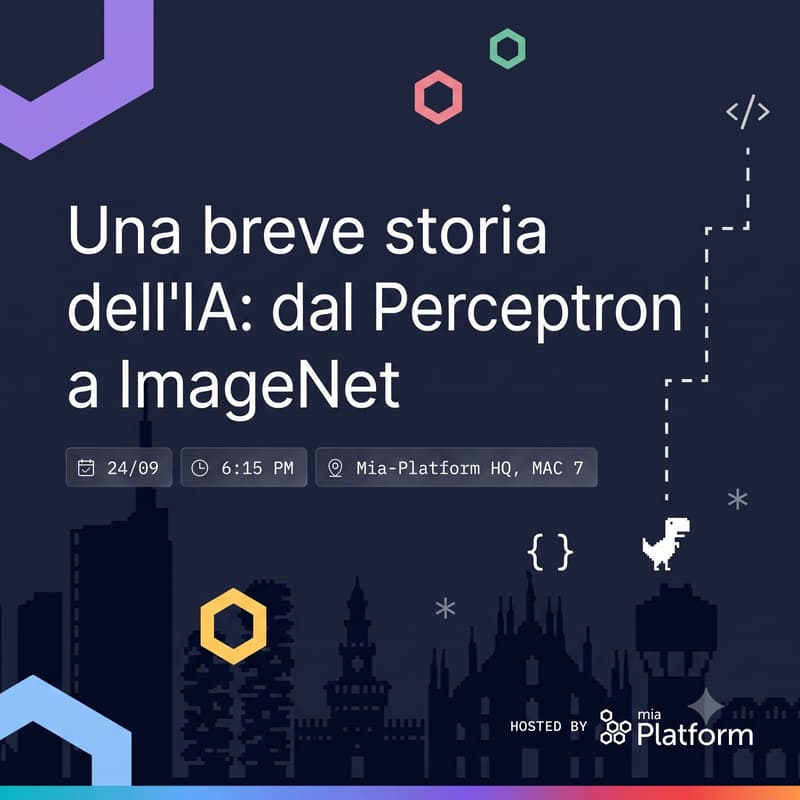 Cover Image for Una breve storia dell'IA: dal Perceptron a ImageNet