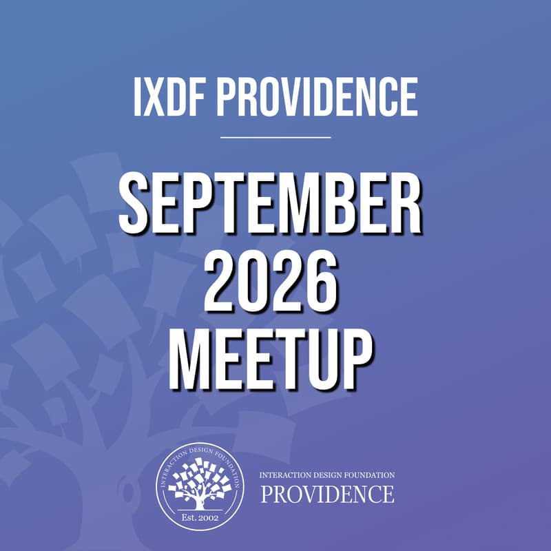 Cover Image for IxDF Providence: September Networking