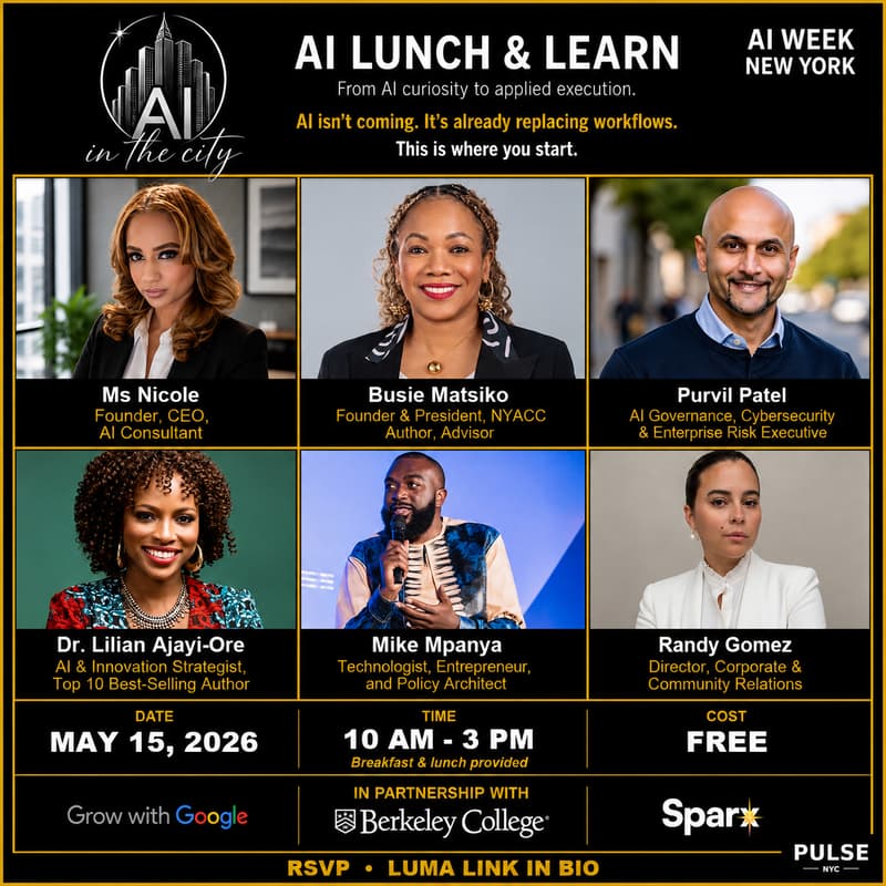 Cover Image for AI in the City: Lunch & Learn