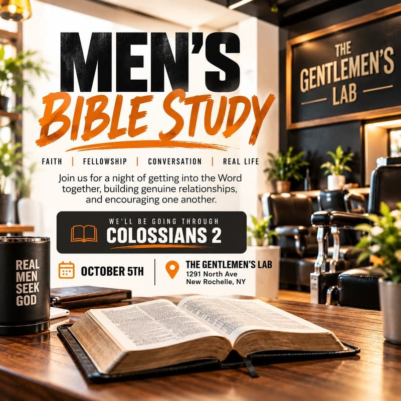 Cover Image for Men's Bible Study