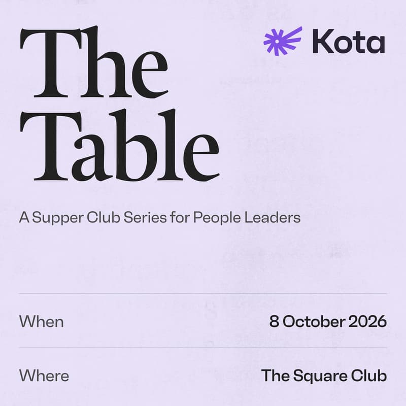Cover Image for The Table | A Supper Club Series for People Leaders