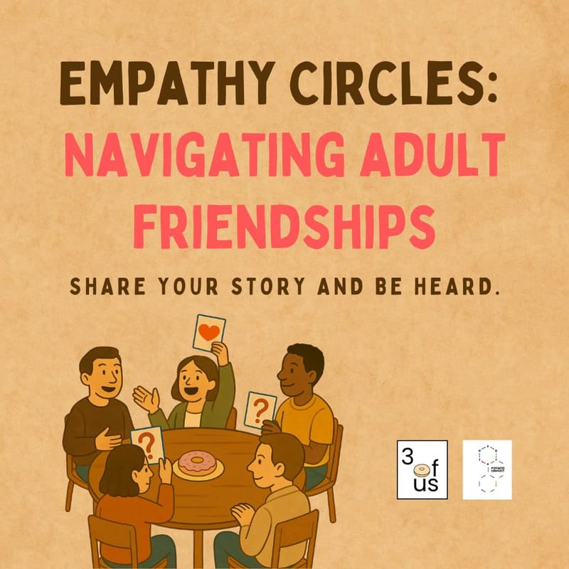 Cover Image for 3 of Us [Empathy Circles]: Navigating Adult Friendships