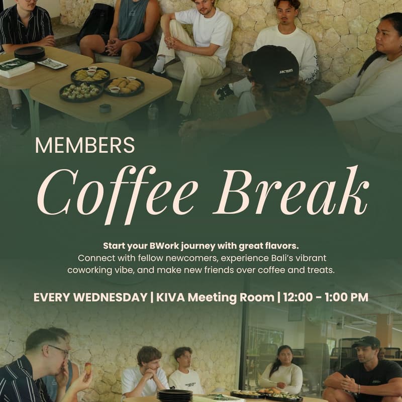 Cover Image for Member's Coffee Break
