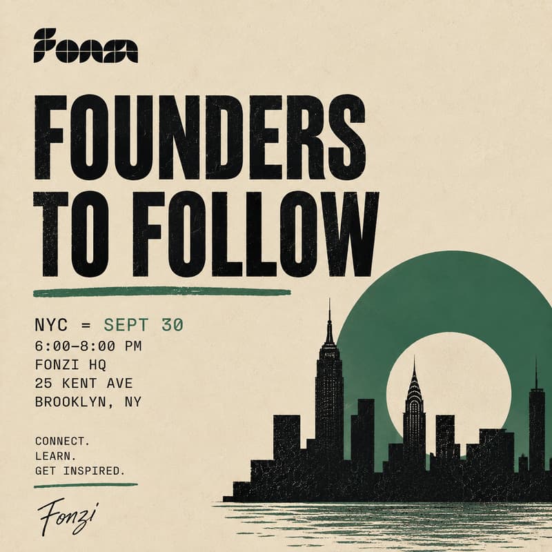 Cover Image for Fonzi's Founders to Follow