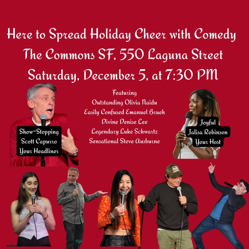 Cover Image for Comedy at the Commons- Holiday Edition