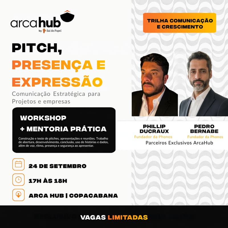 Cover Image for Pitch, Presença e Expressão.