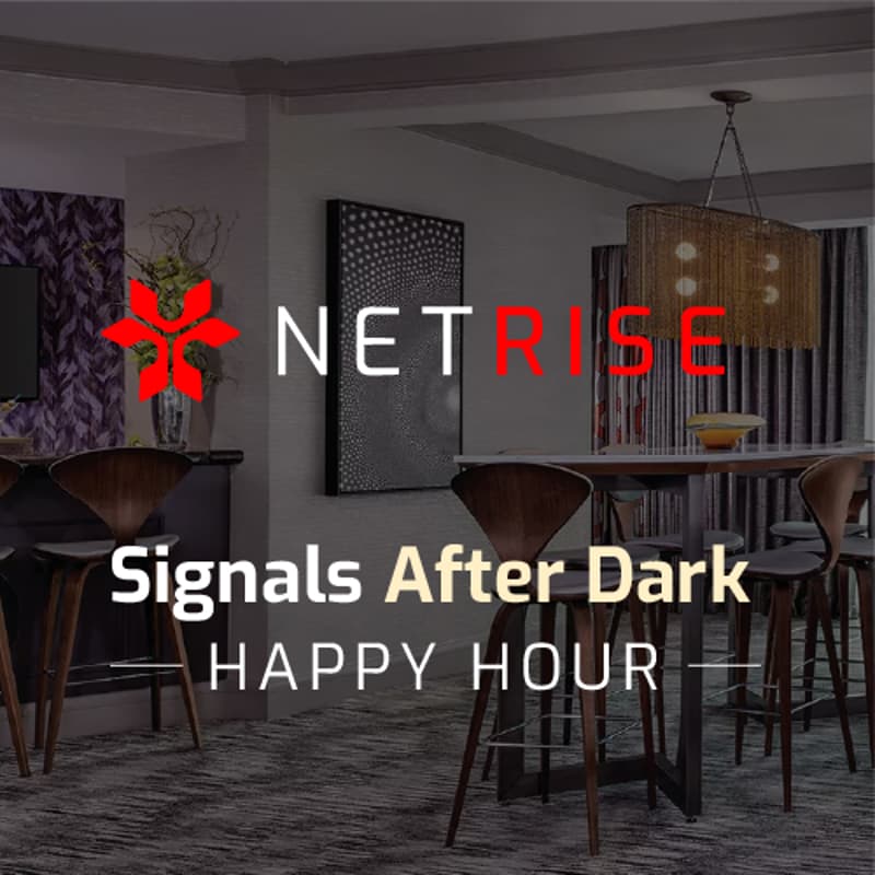 Cover Image for NetRise Hosted “Signals After Dark” Happy Hour in Mandalay Bay Media Suite