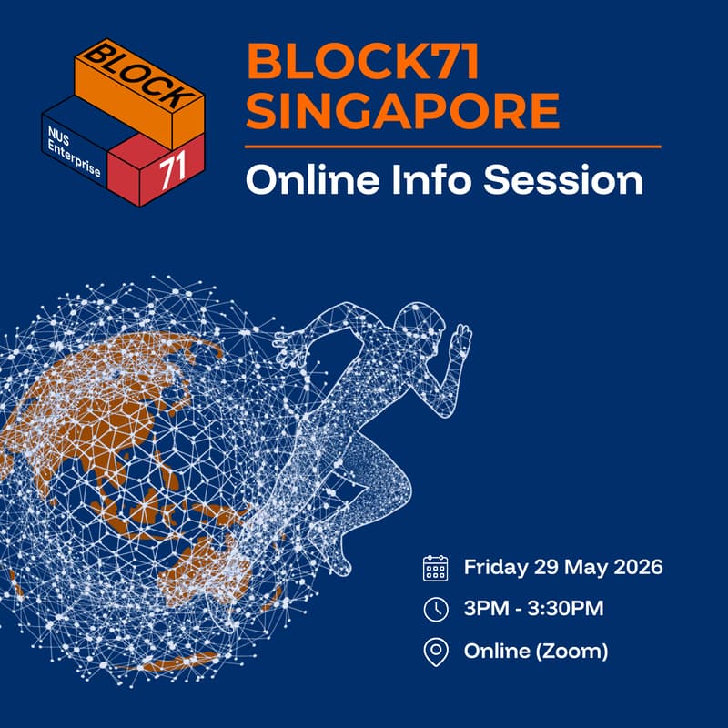 Cover Image for Online Info Session: BLOCK71's Deep SAGE 2026