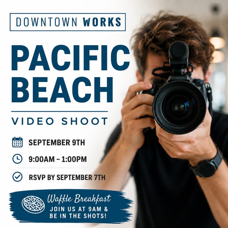 Cover Image for Member Video Shoot | DW Pacific Beach