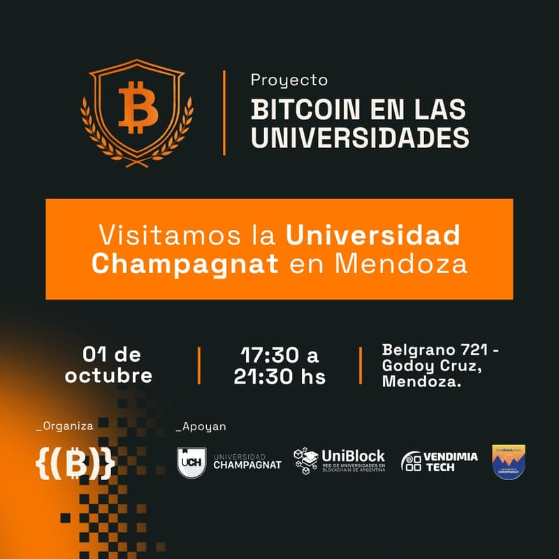 Cover Image for Bitcoin en las Universidades en Universidad Champagnat