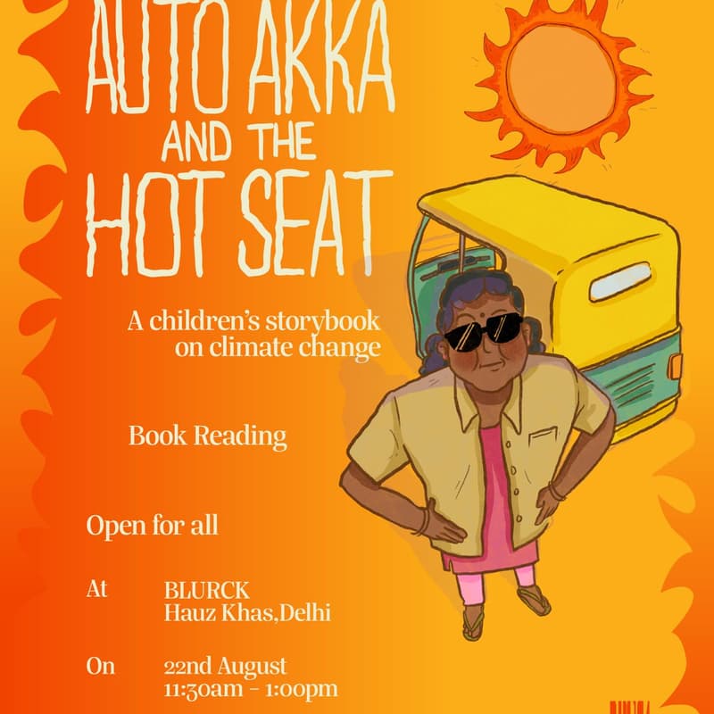 Cover Image for Book Reading: Auto Akka and the Hot Seat