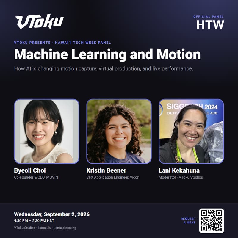 Cover Image for VToku Presents: Machine Learning and Motion