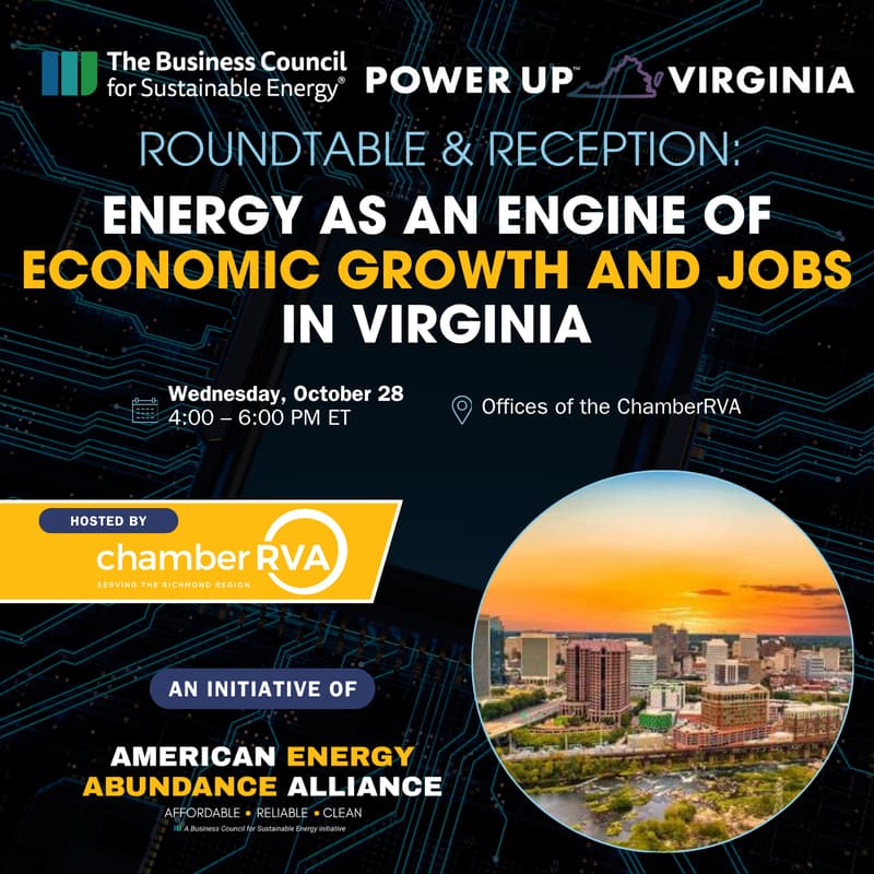 Cover Image for Energy as an Engine of Economic Growth and Jobs in Virginia