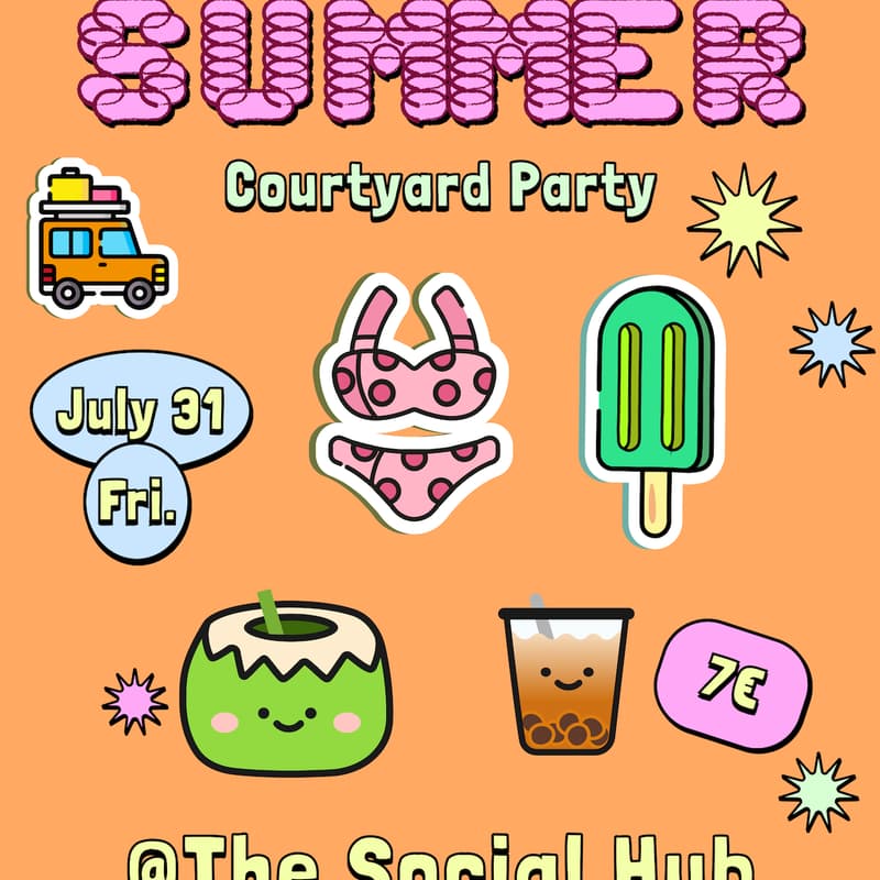 Cover Image for ✨ Summer Courtyard Party by KIKI BERLIN