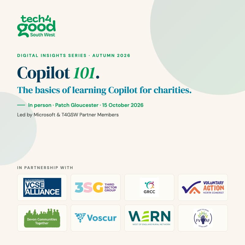 Cover Image for Copilot 101: The basics of learning Copilot for charities