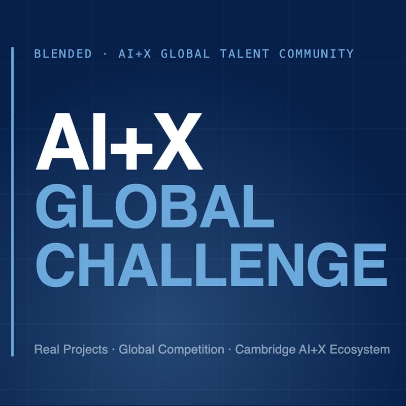 Cover Image for AI+X Global Challenge — Info Session