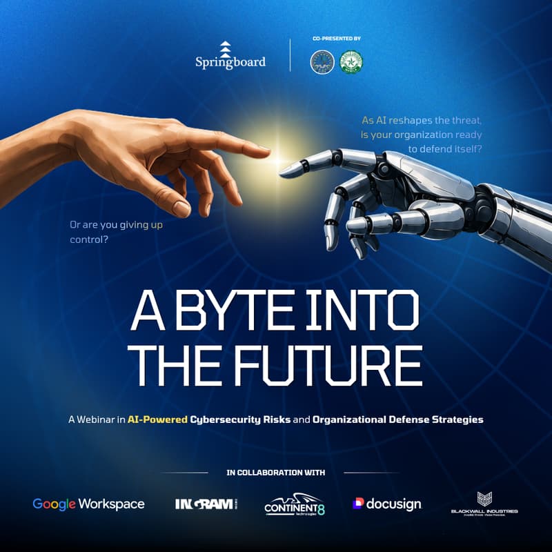 Cover Image for A BYTE INTO THE FUTURE: A Webinar on AI-Powered Cybersecurity